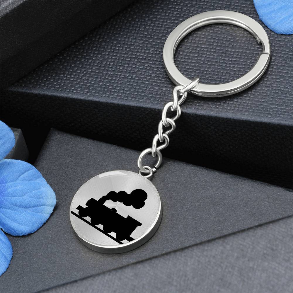Train Keychain