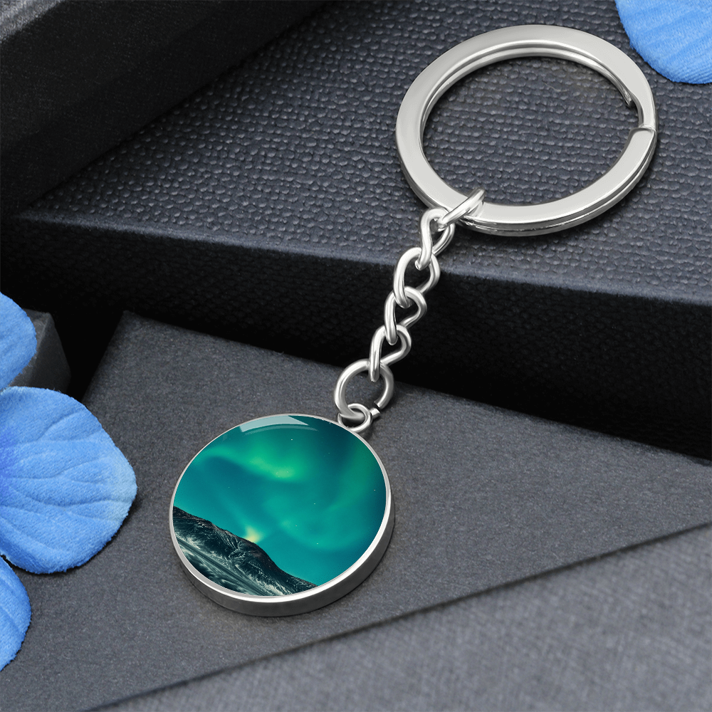 Aurora Borealis Keychain