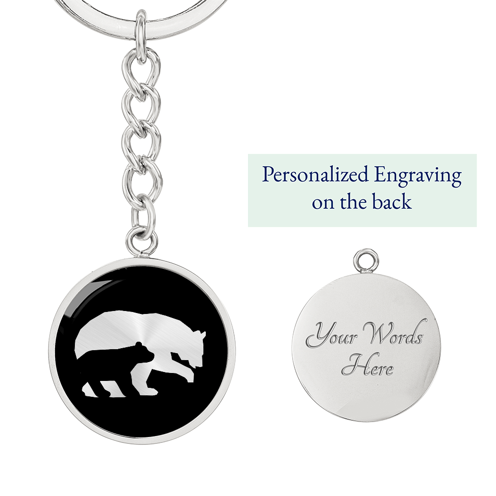 Mama Bear Keychain