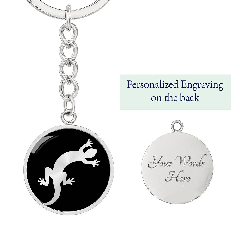 Gecko Keychain