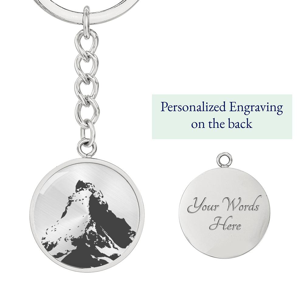 Matterhorn Keychain