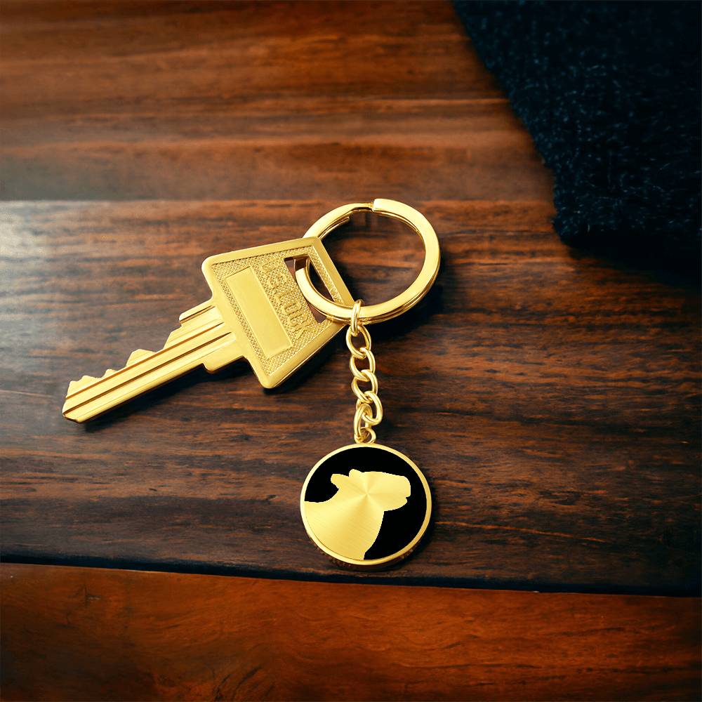 Capybara Keychain