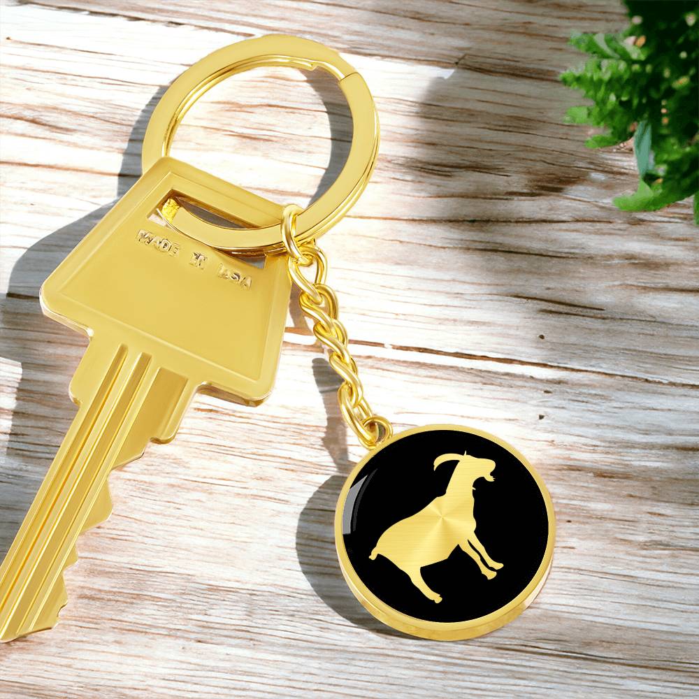 Goat Keychain