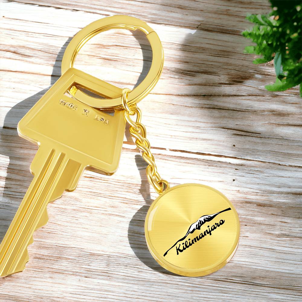 Kilimanjaro Keychain