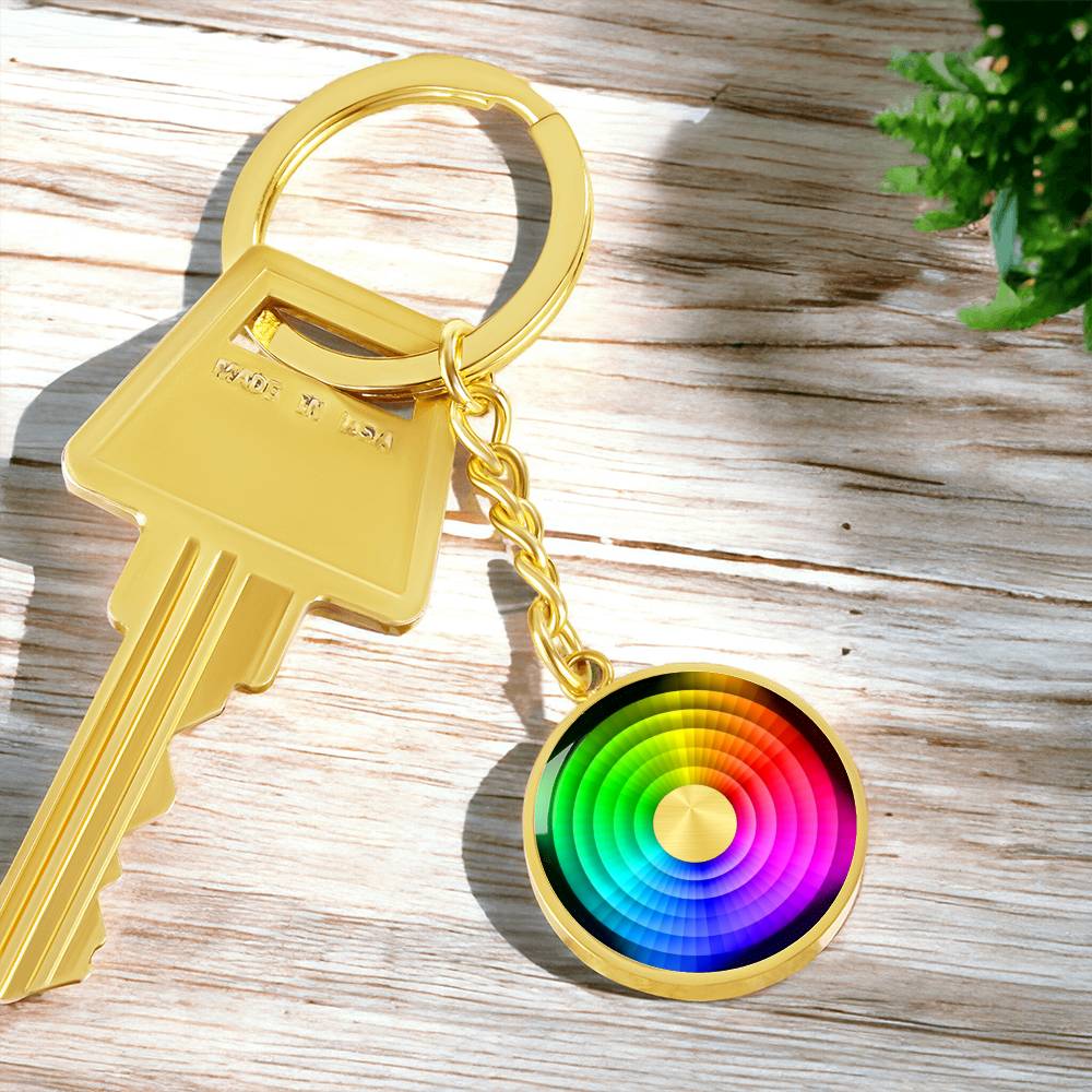 Color wheel Keychain