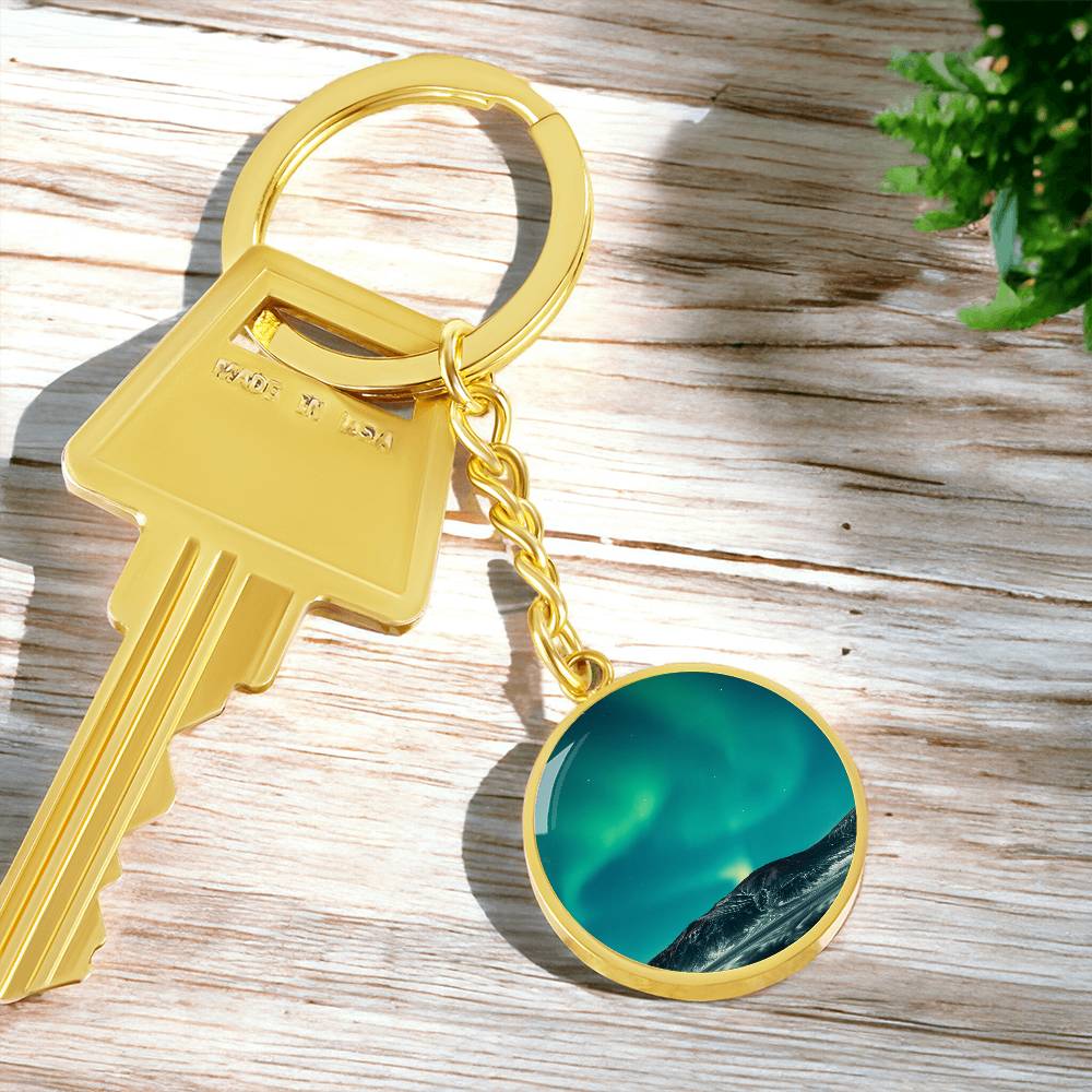 Aurora Borealis Keychain