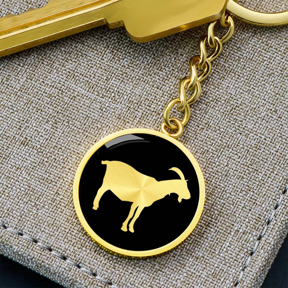 Goat Keychain