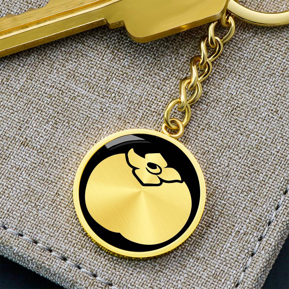 Persimmon Keychain