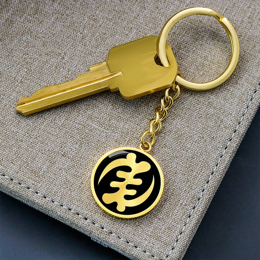 Gye Nyame Keychain