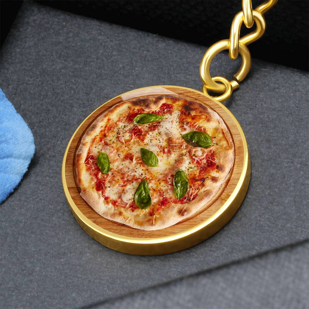 Pizza Keychain