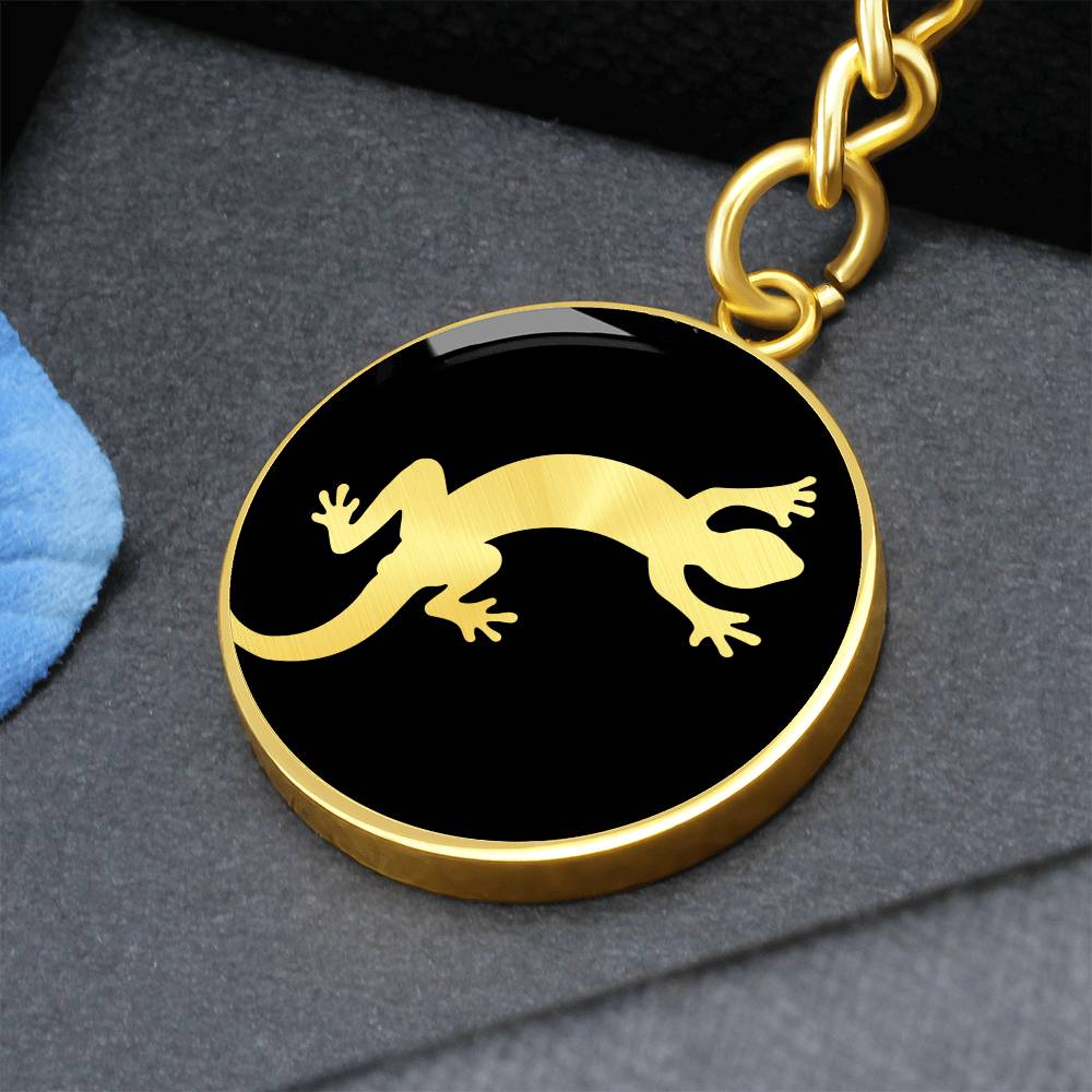 Gecko Keychain