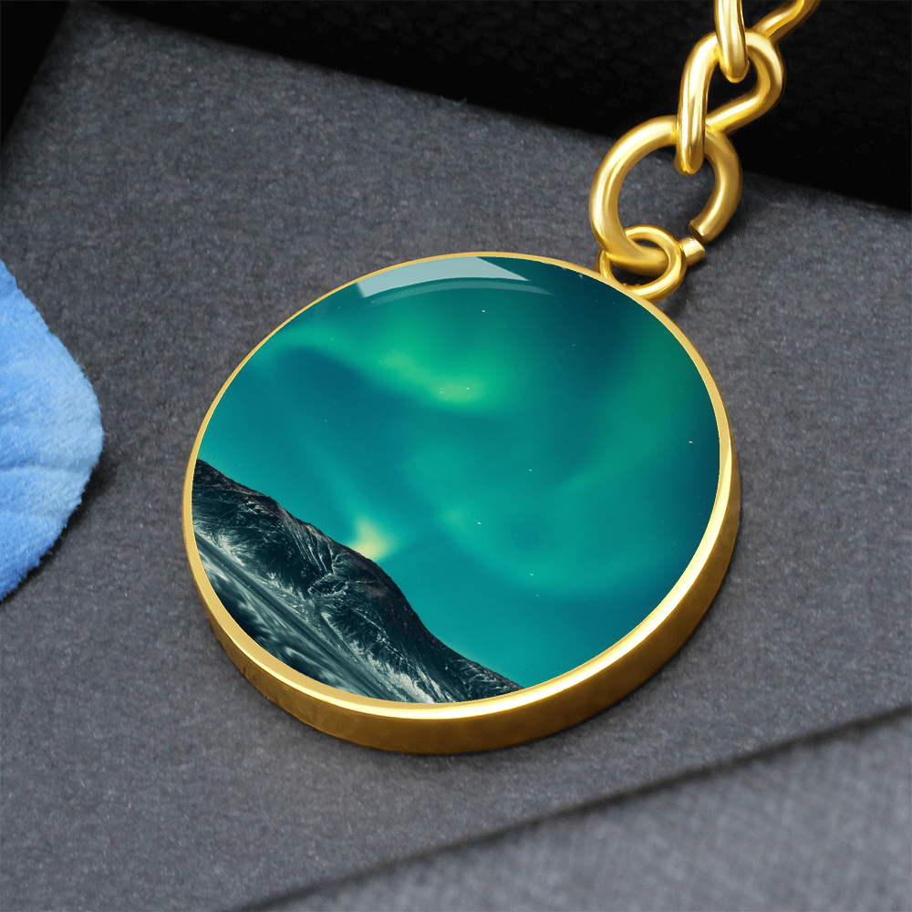 Aurora Borealis Keychain