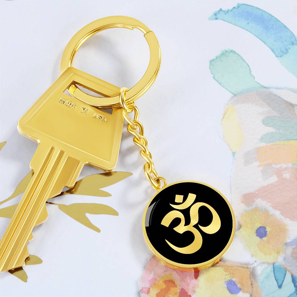Om Keychain