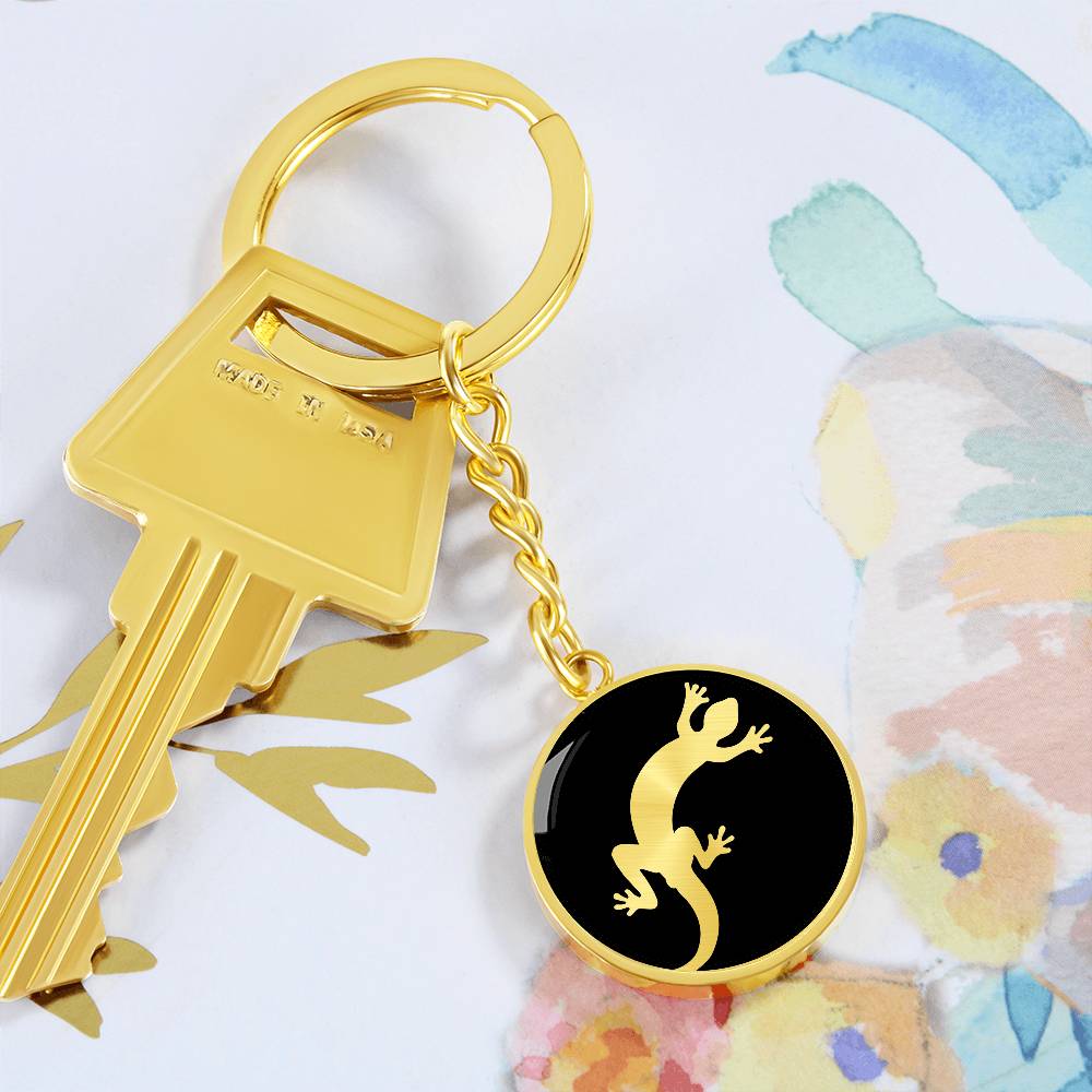 Gecko Keychain