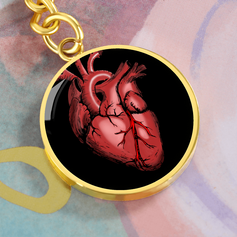 Anatomical heart Keychain