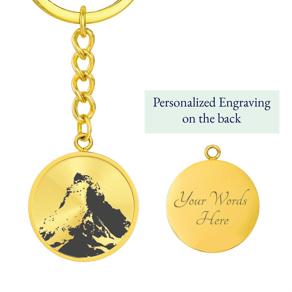 Matterhorn Keychain
