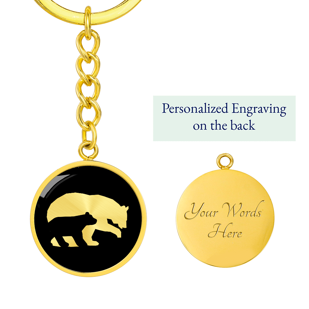 Mama Bear Keychain