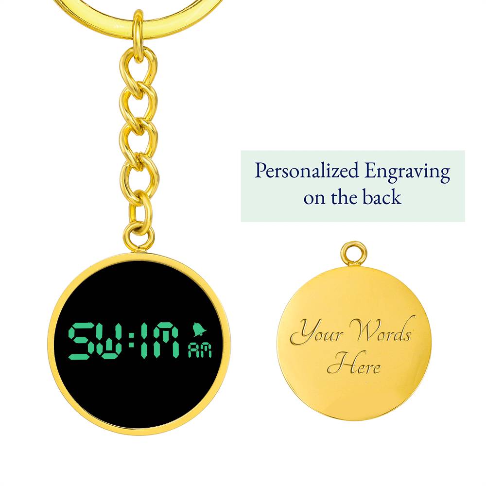 Swimming Keychain