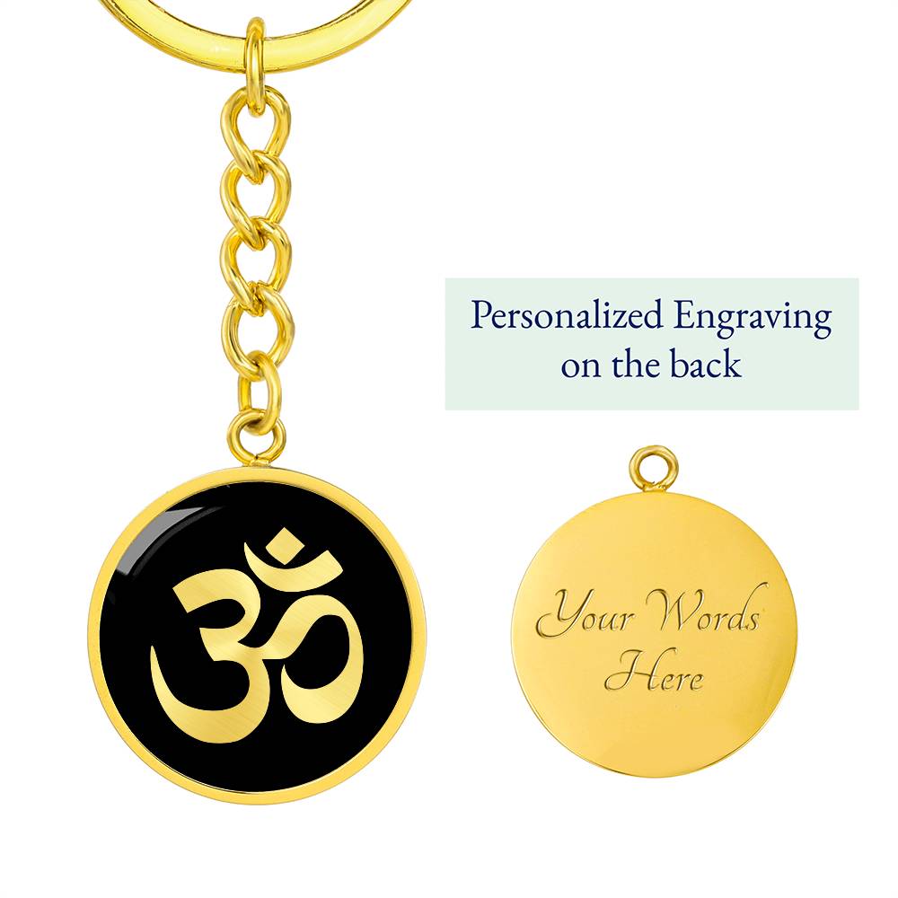 Om Keychain
