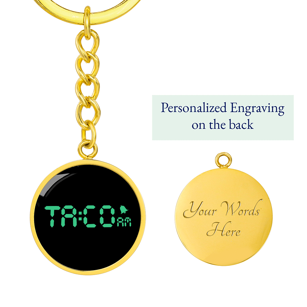 Taco Keychain