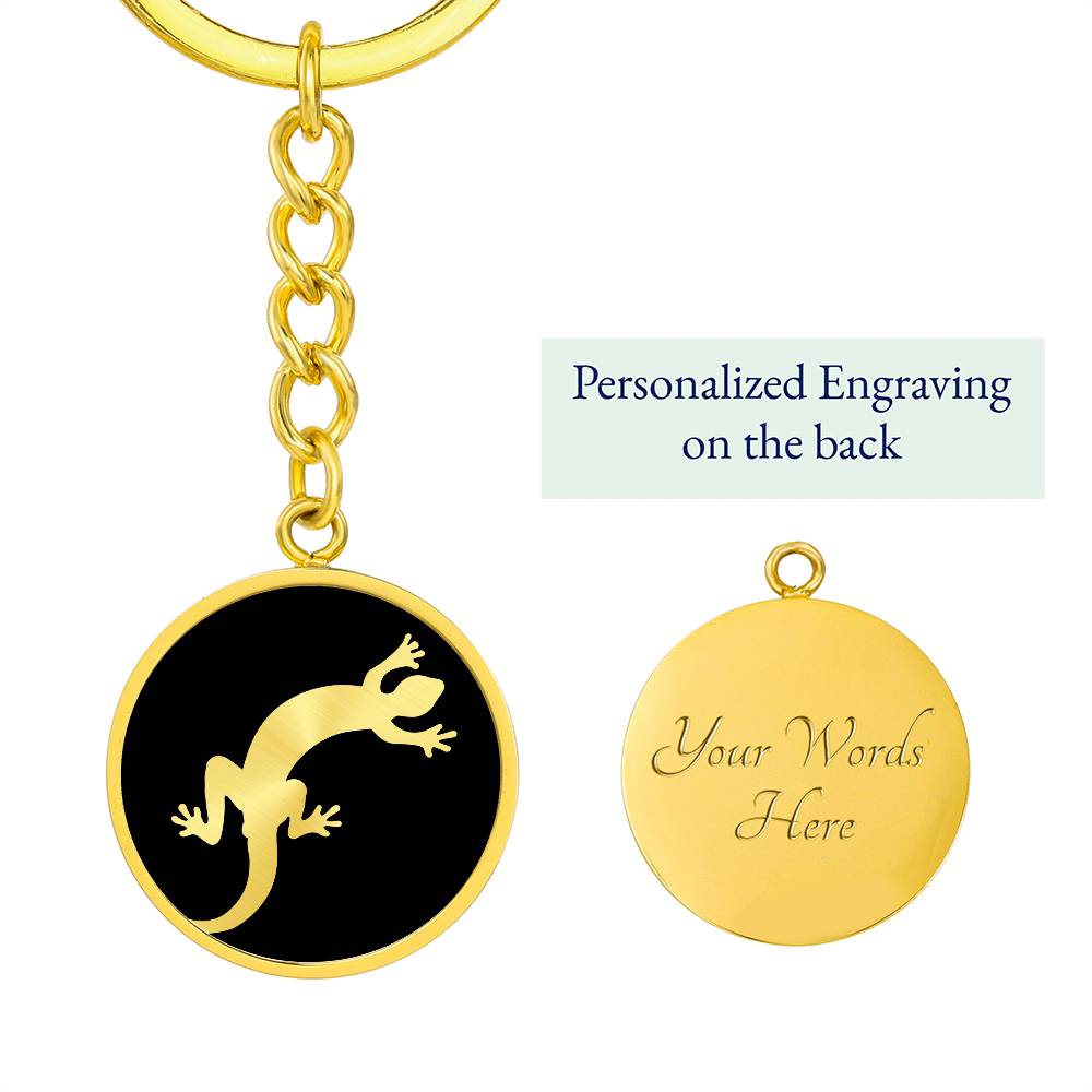 Gecko Keychain