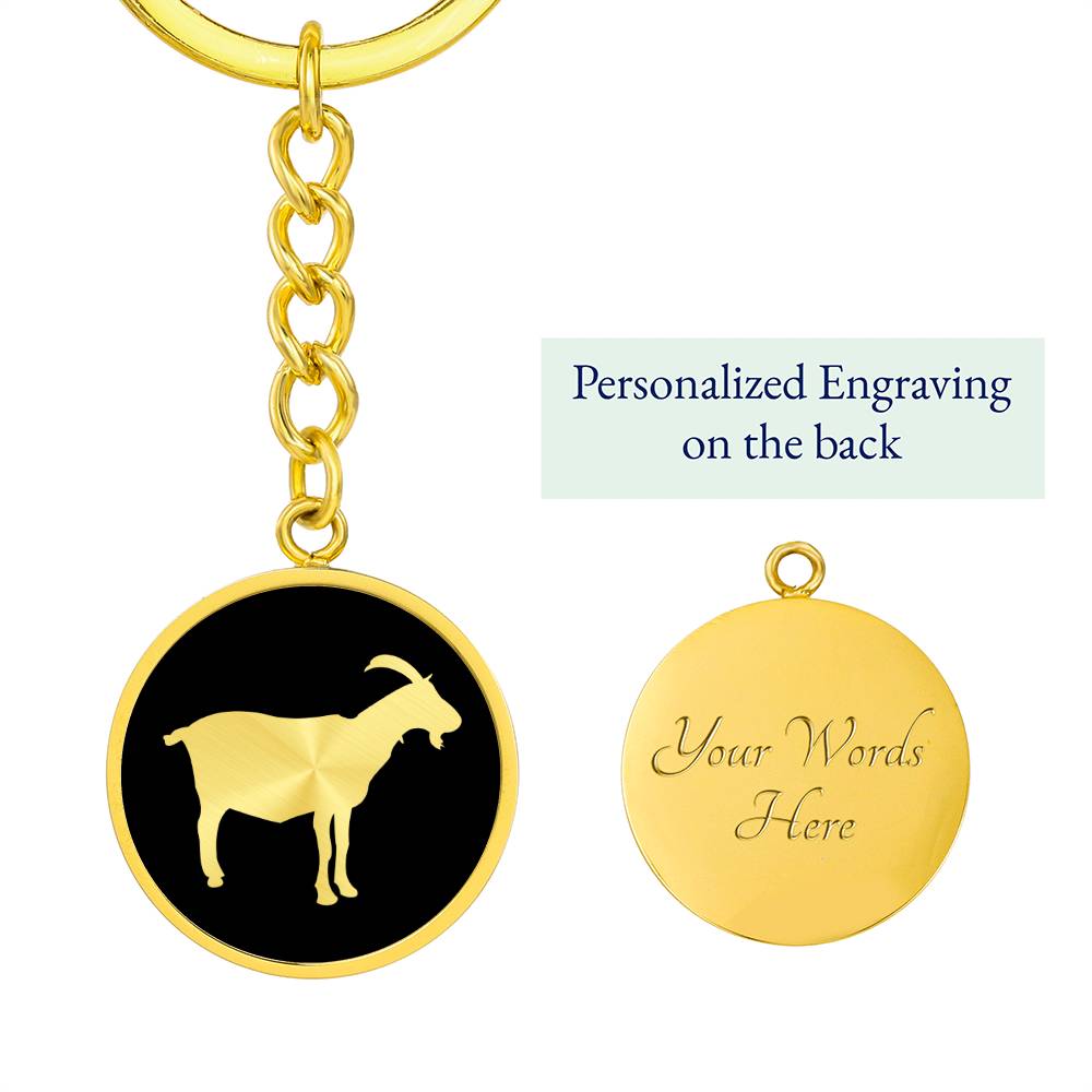 Goat Keychain