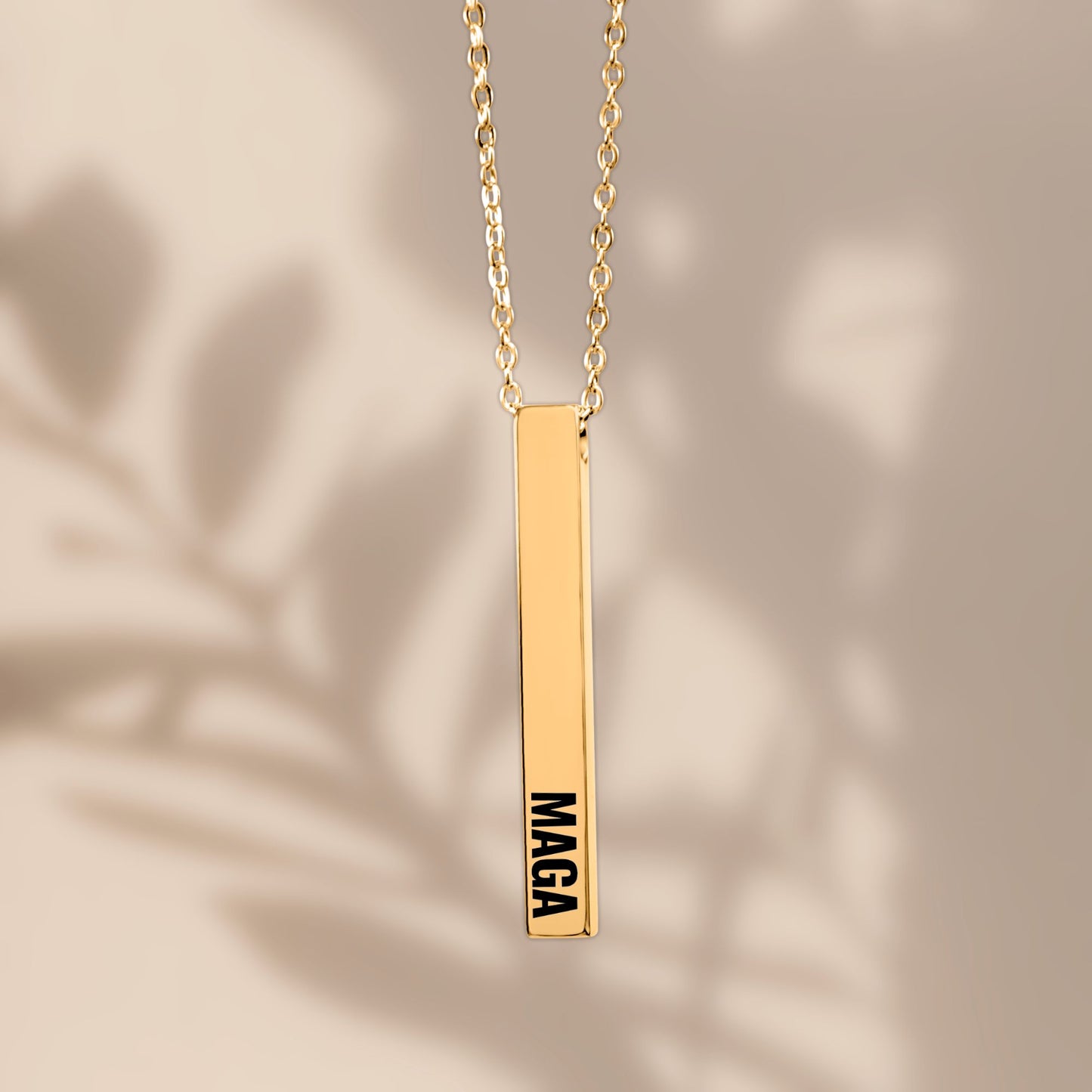MAGA Bar Necklace