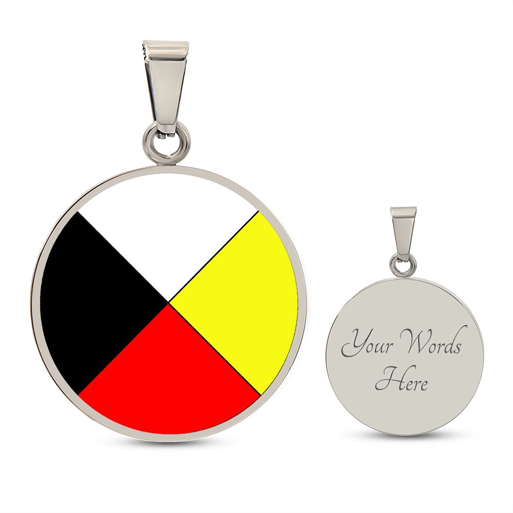 Medicine wheel Necklace - Outglare