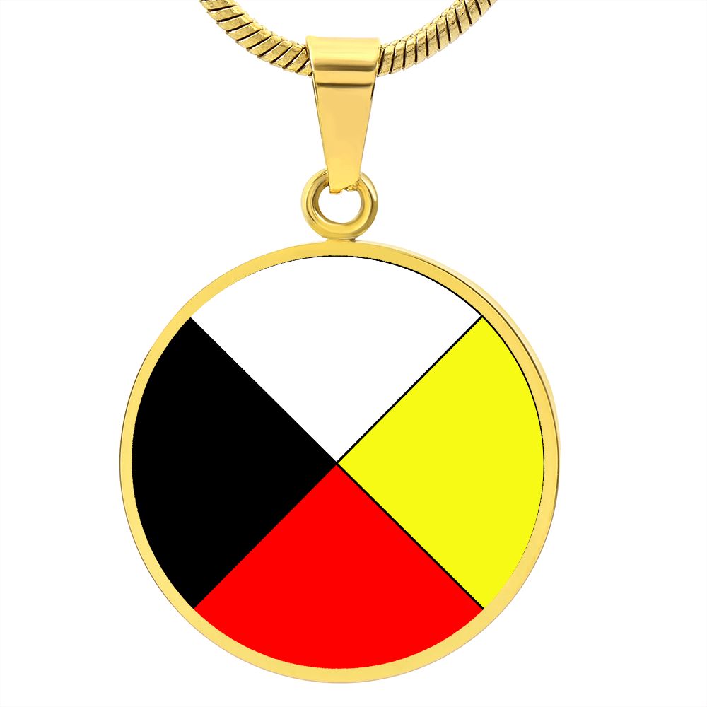 Medicine wheel Necklace - Outglare