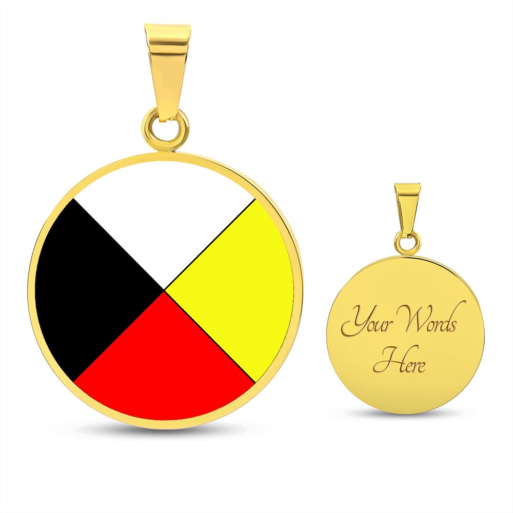 Medicine wheel Necklace - Outglare