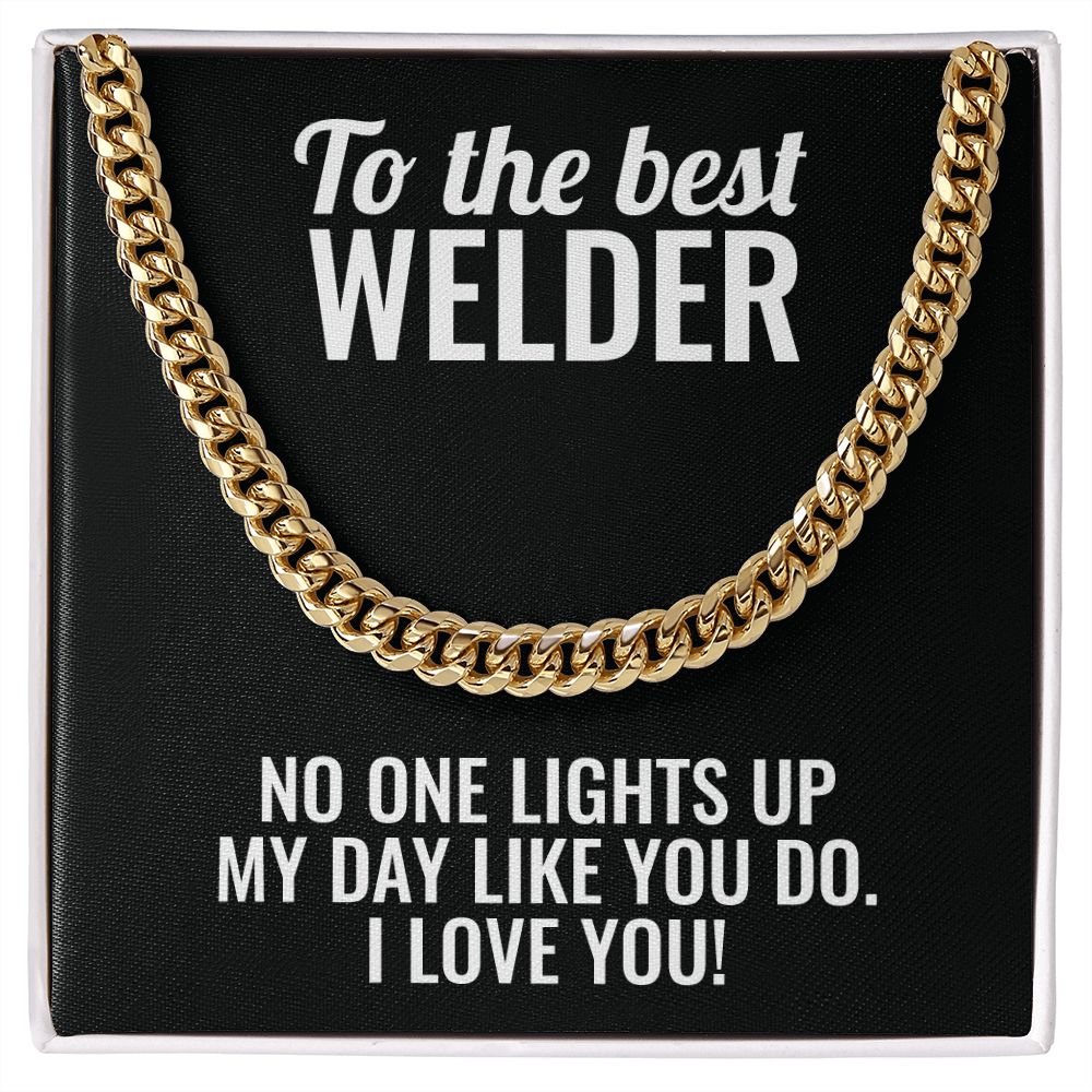 Welder Cuban Link Chain Necklace - Outglare