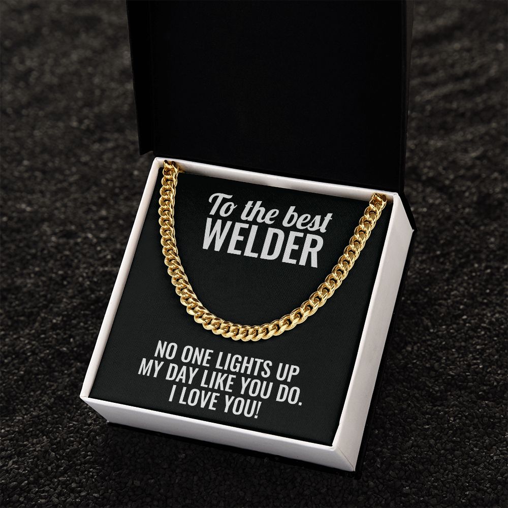 Welder Cuban Link Chain Necklace - Outglare