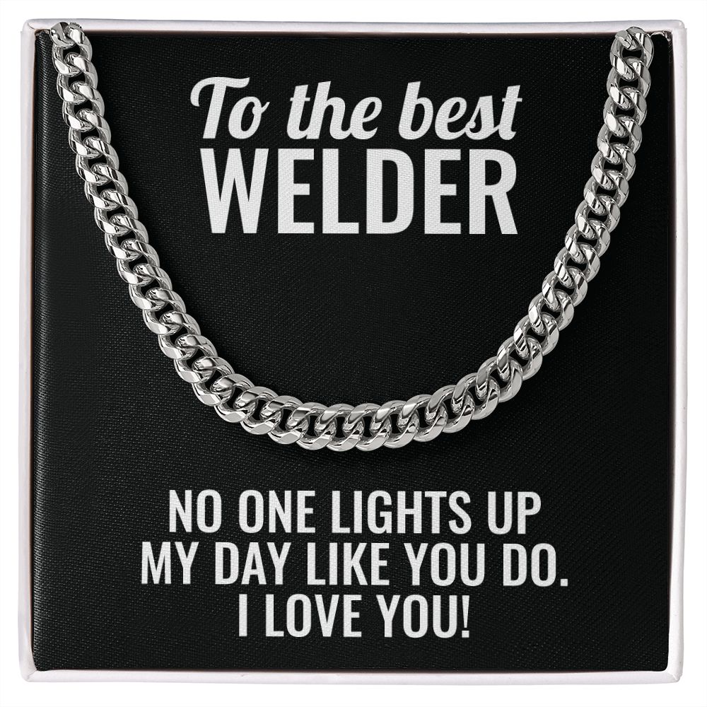 Welder Cuban Link Chain Necklace - Outglare