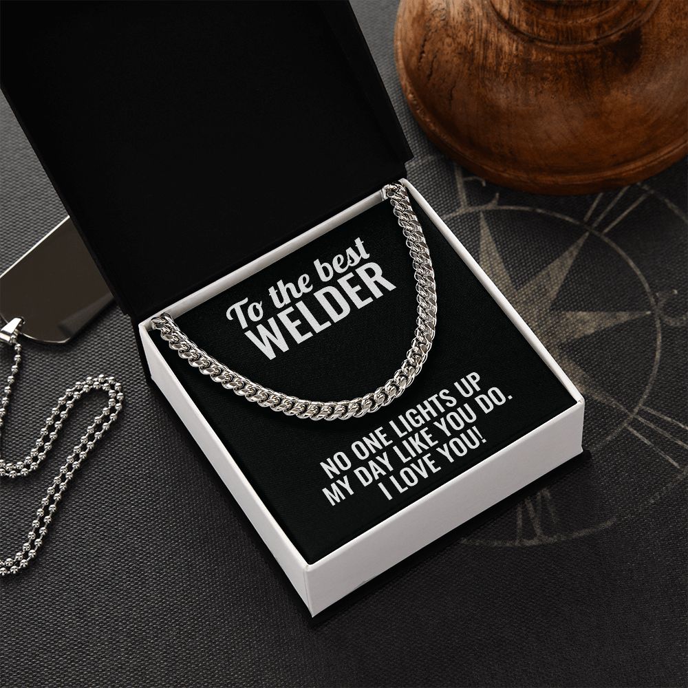 Welder Cuban Link Chain Necklace - Outglare