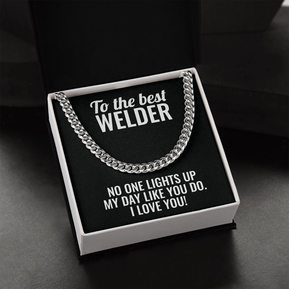 Welder Cuban Link Chain Necklace - Outglare
