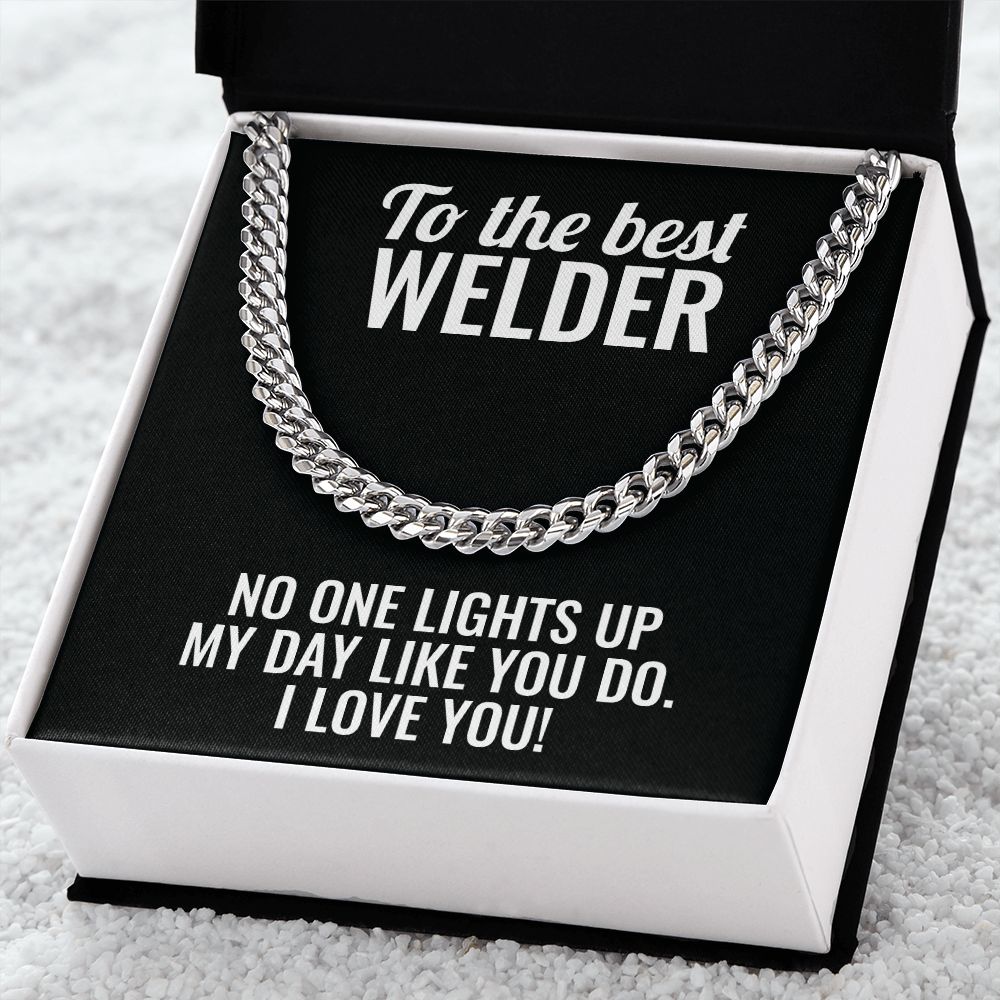 Welder Cuban Link Chain Necklace - Outglare