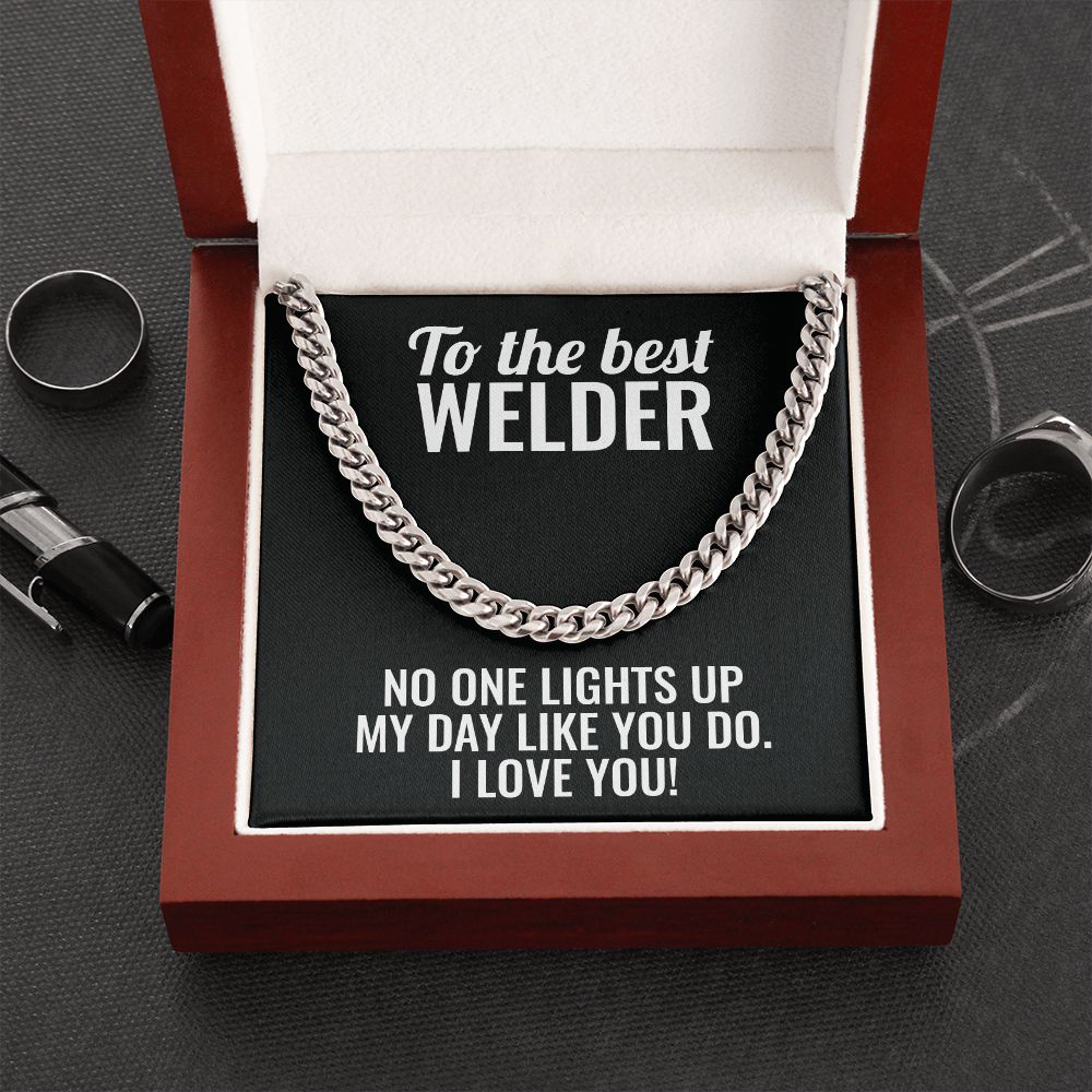Welder Cuban Link Chain Necklace - Outglare