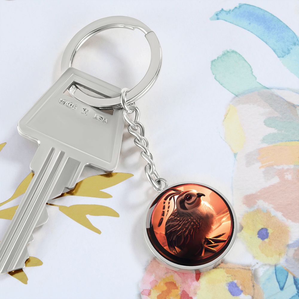 Quail Keychain - Outglare