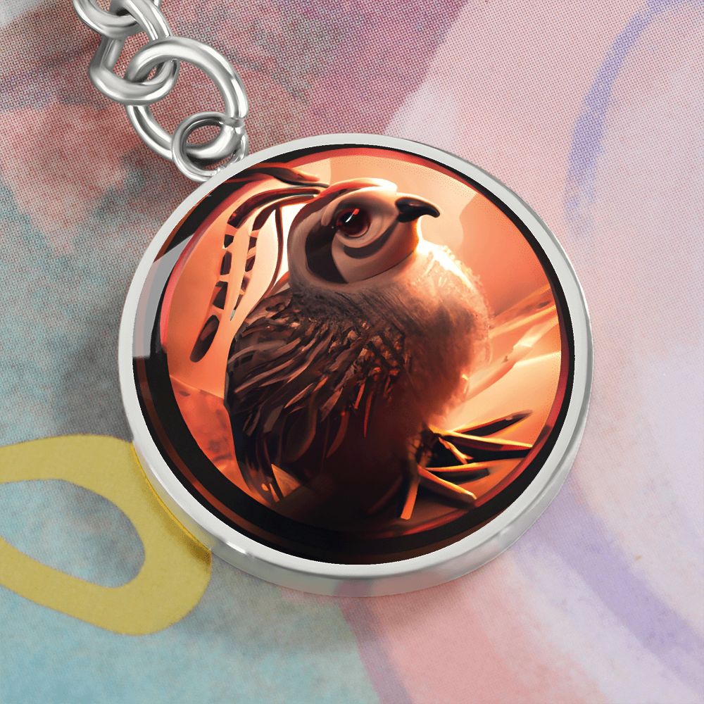 Quail Keychain - Outglare