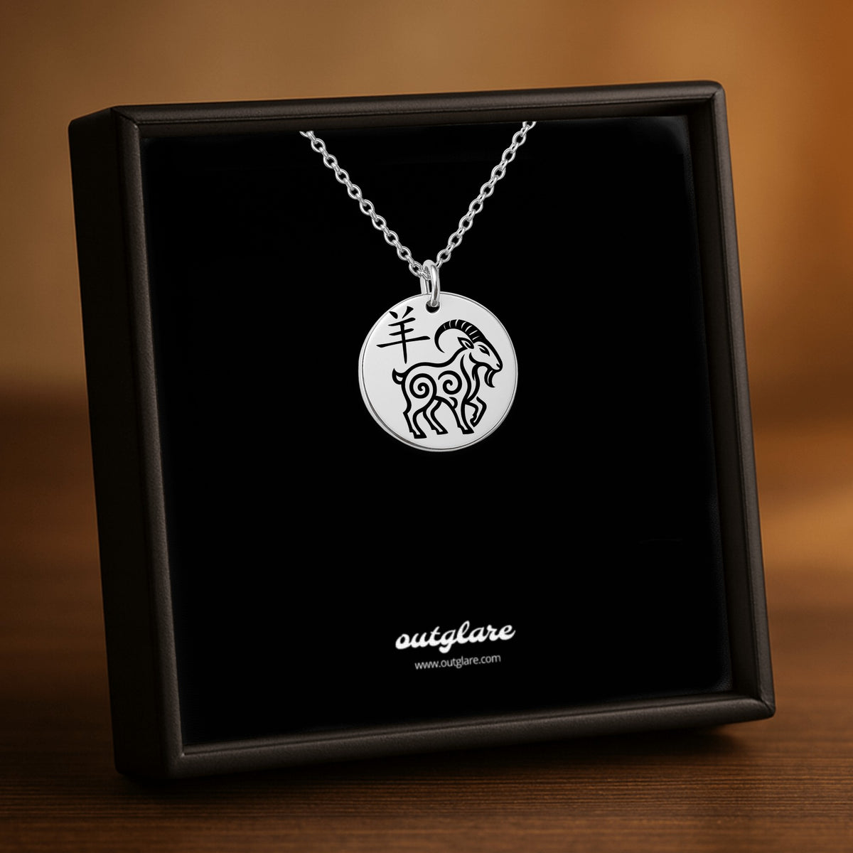 Goat Chinese Zodiac Necklace