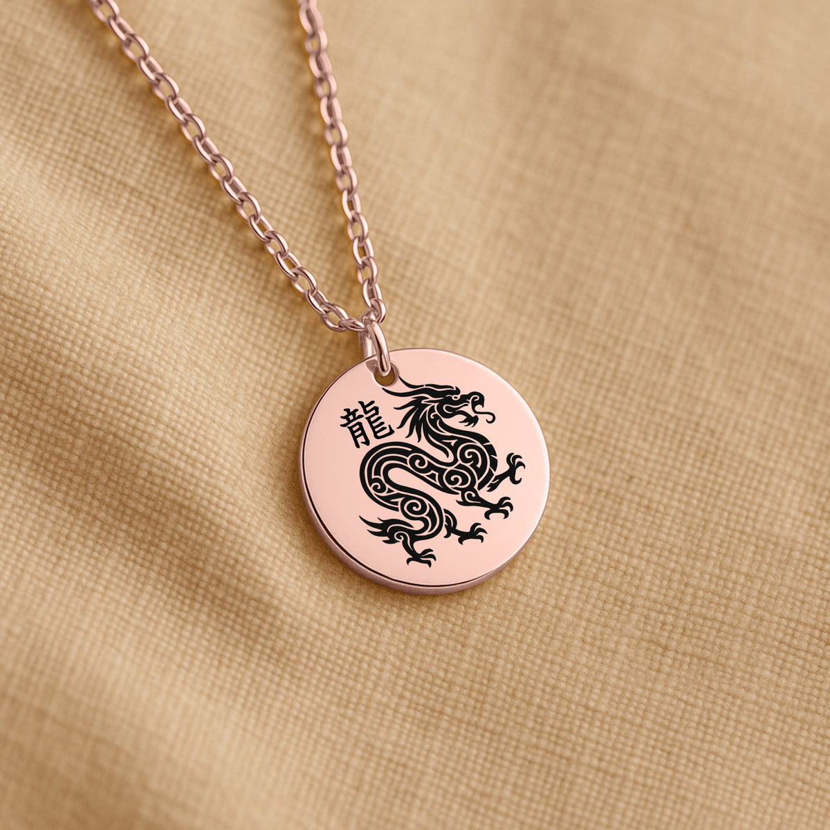 Dragon Chinese Zodiac Necklace