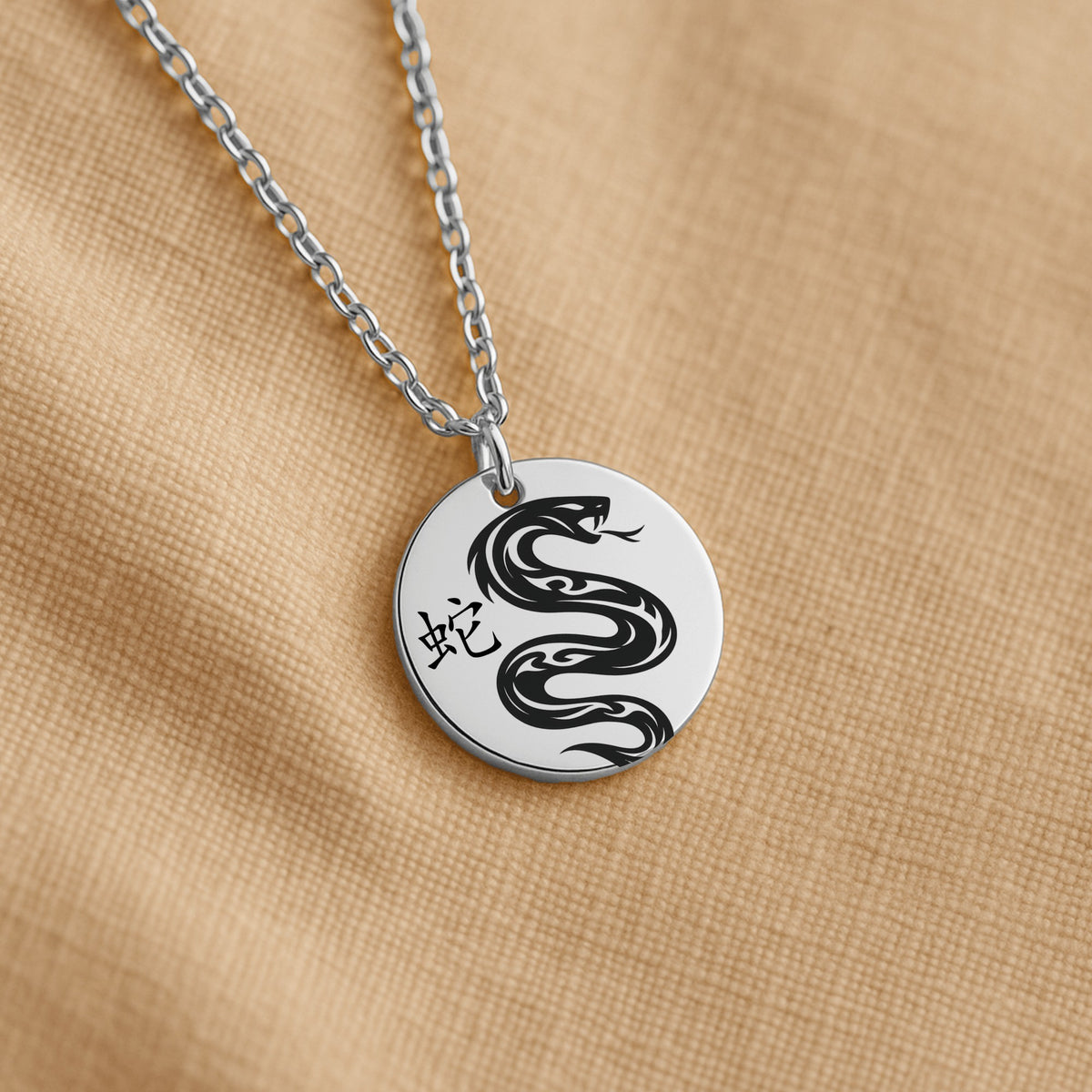 Snake Chinese Zodiac Necklace