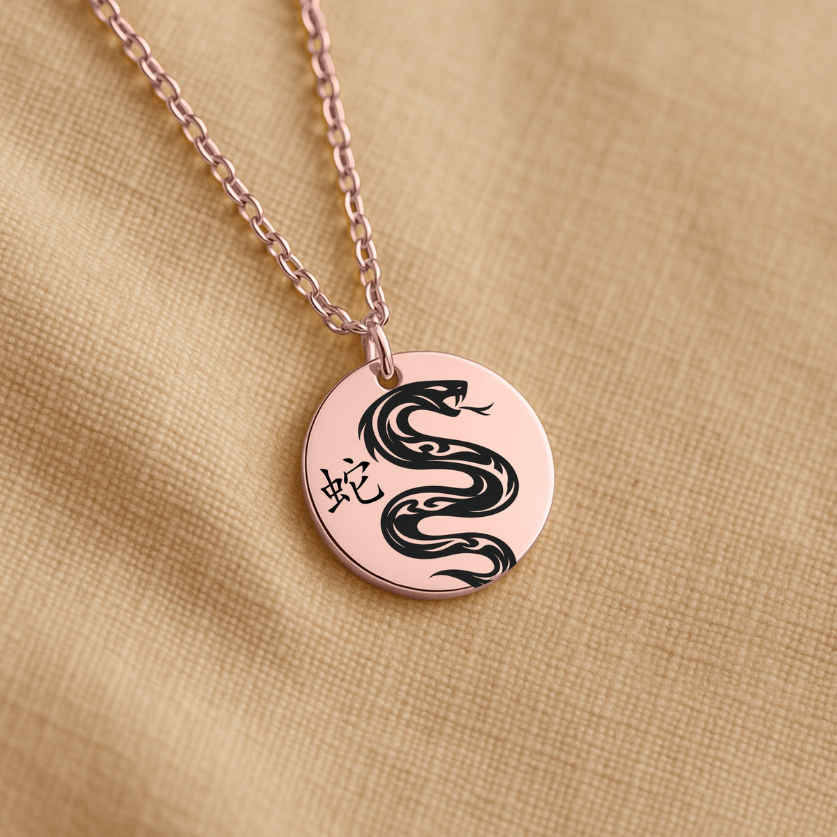 Snake Chinese Zodiac Necklace
