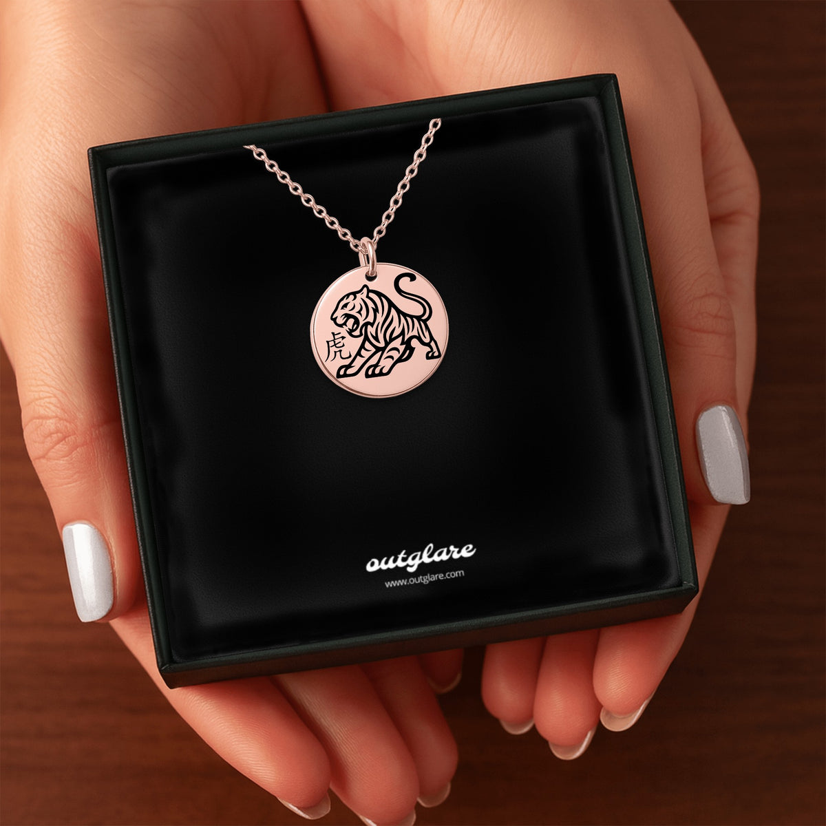 Tiger Chinese Zodiac Necklace