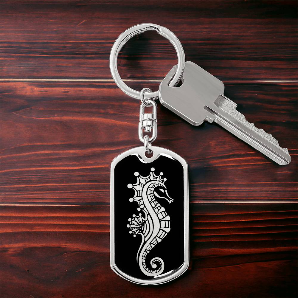 Sea Horse Keychain