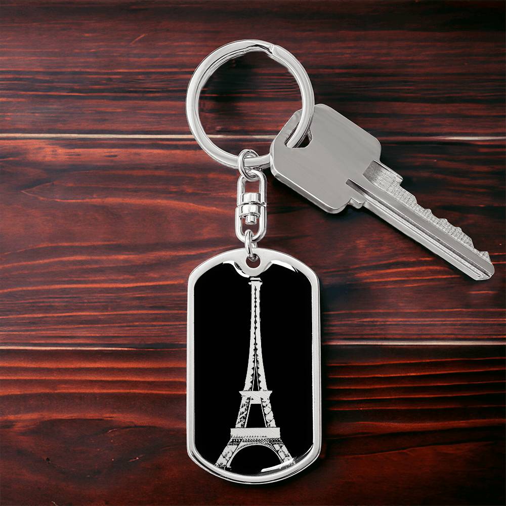 Eiffel Tower Keychain