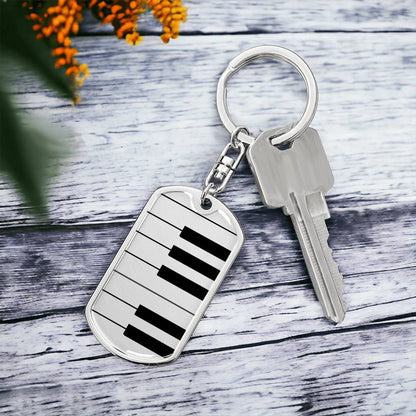 Piano Keychain