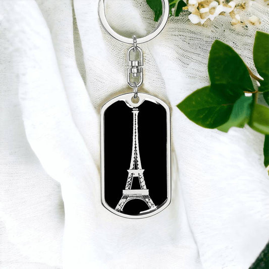 Eiffel Tower Keychain