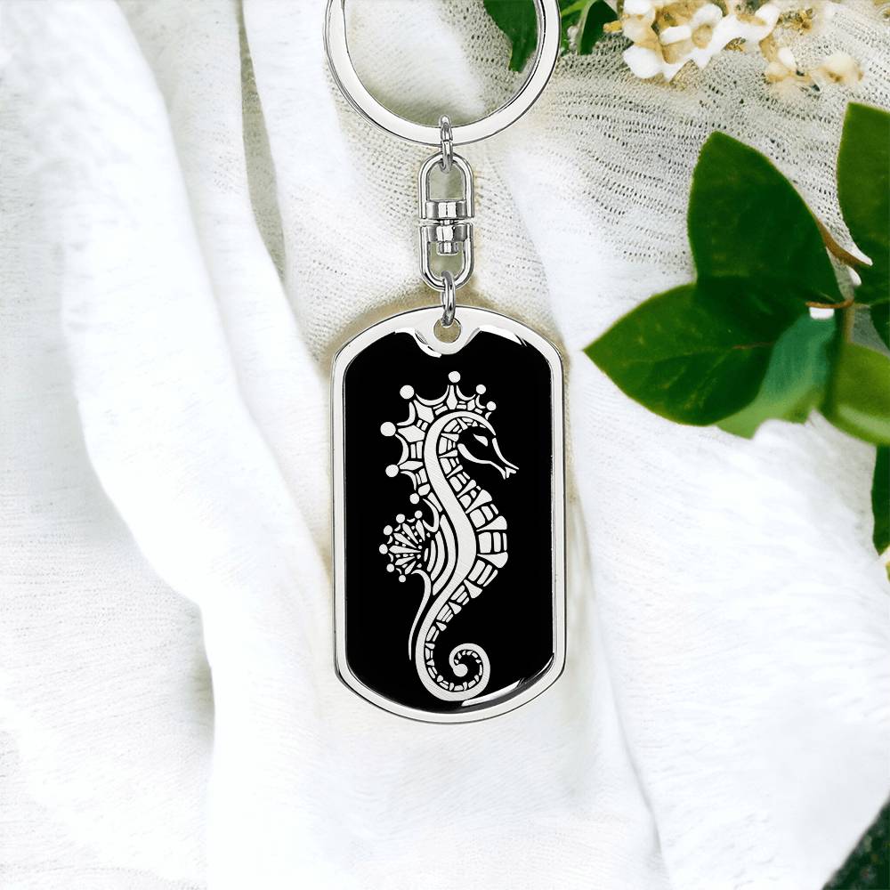 Sea Horse Keychain