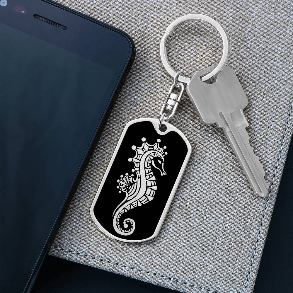 Sea Horse Keychain